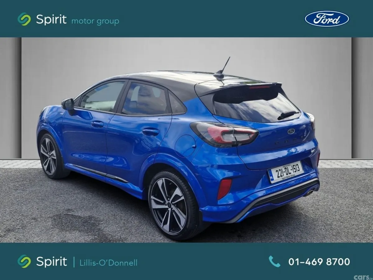 Ford Puma MPV, Petrol Hybrid, 2022, Blue