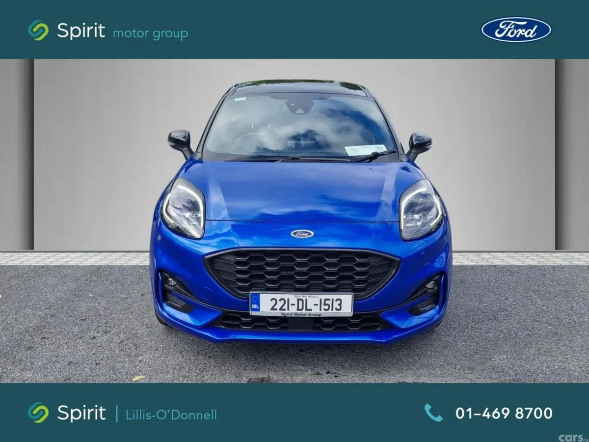 Ford Puma MPV, Petrol Hybrid, 2022, Blue