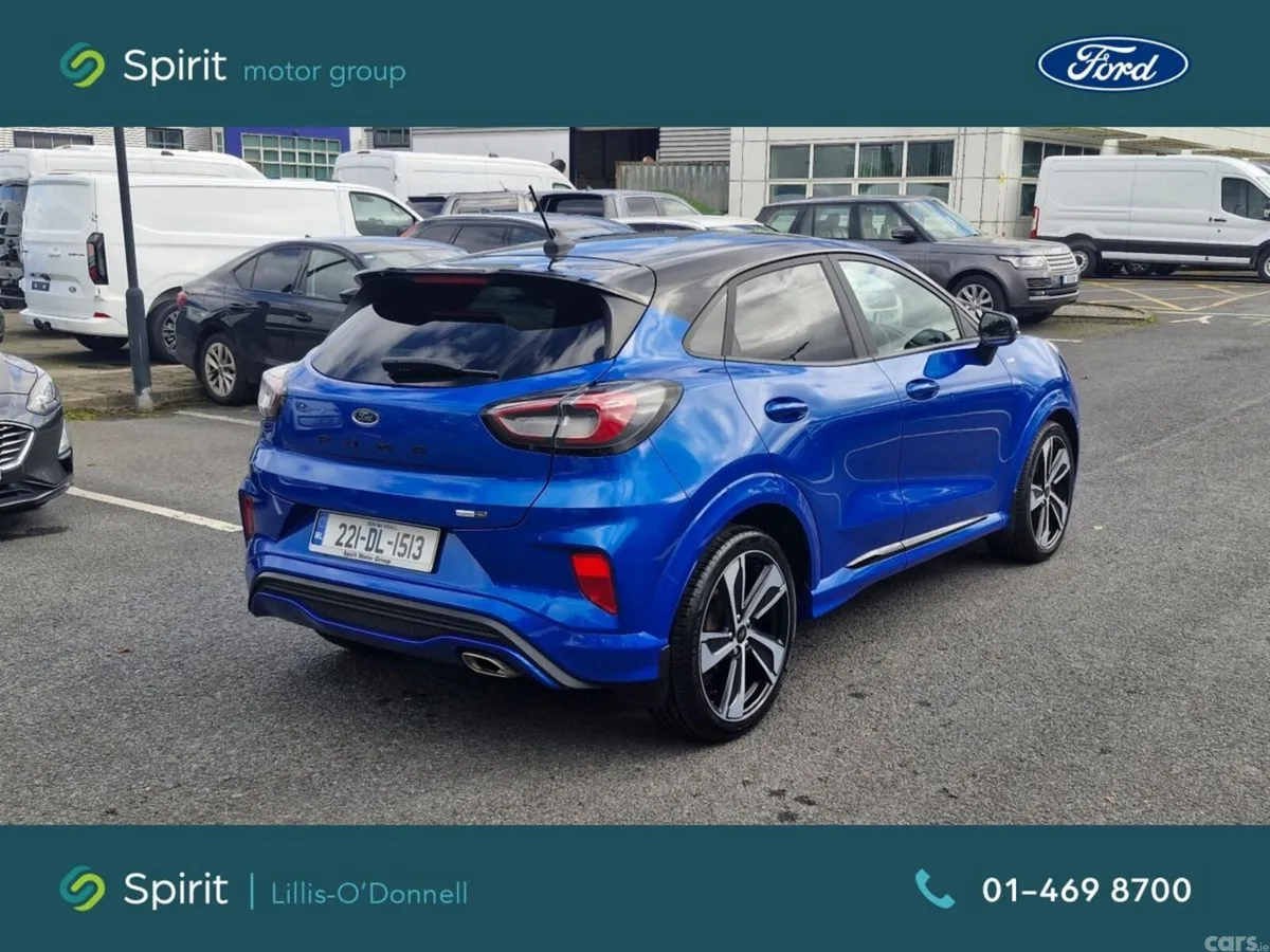 Ford Puma MPV, Petrol Hybrid, 2022, Blue