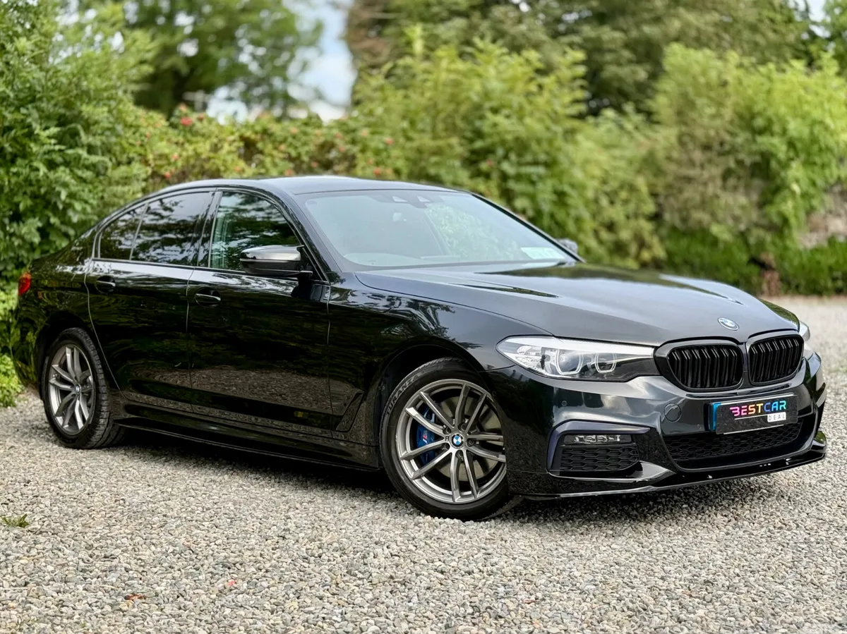 BMW 5-Series Saloon, Petrol Plug-in Hybrid, 2019, Black
