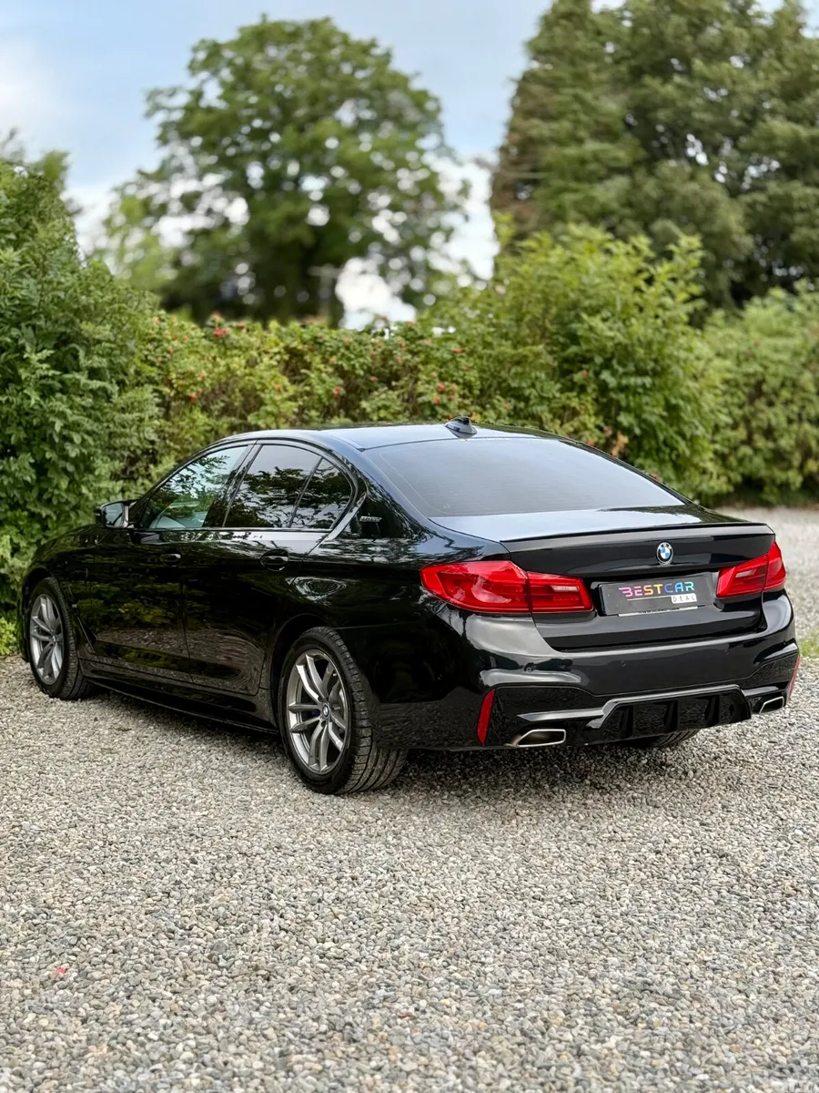 BMW 5-Series Saloon, Petrol Plug-in Hybrid, 2019, Black