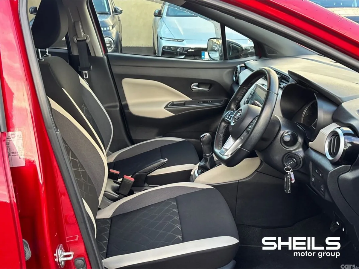 Nissan Micra Hatchback, Petrol, 2022, Red