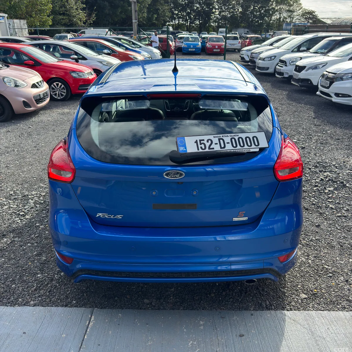 Ford Focus Hatchback, Petrol, 2015, Blue
