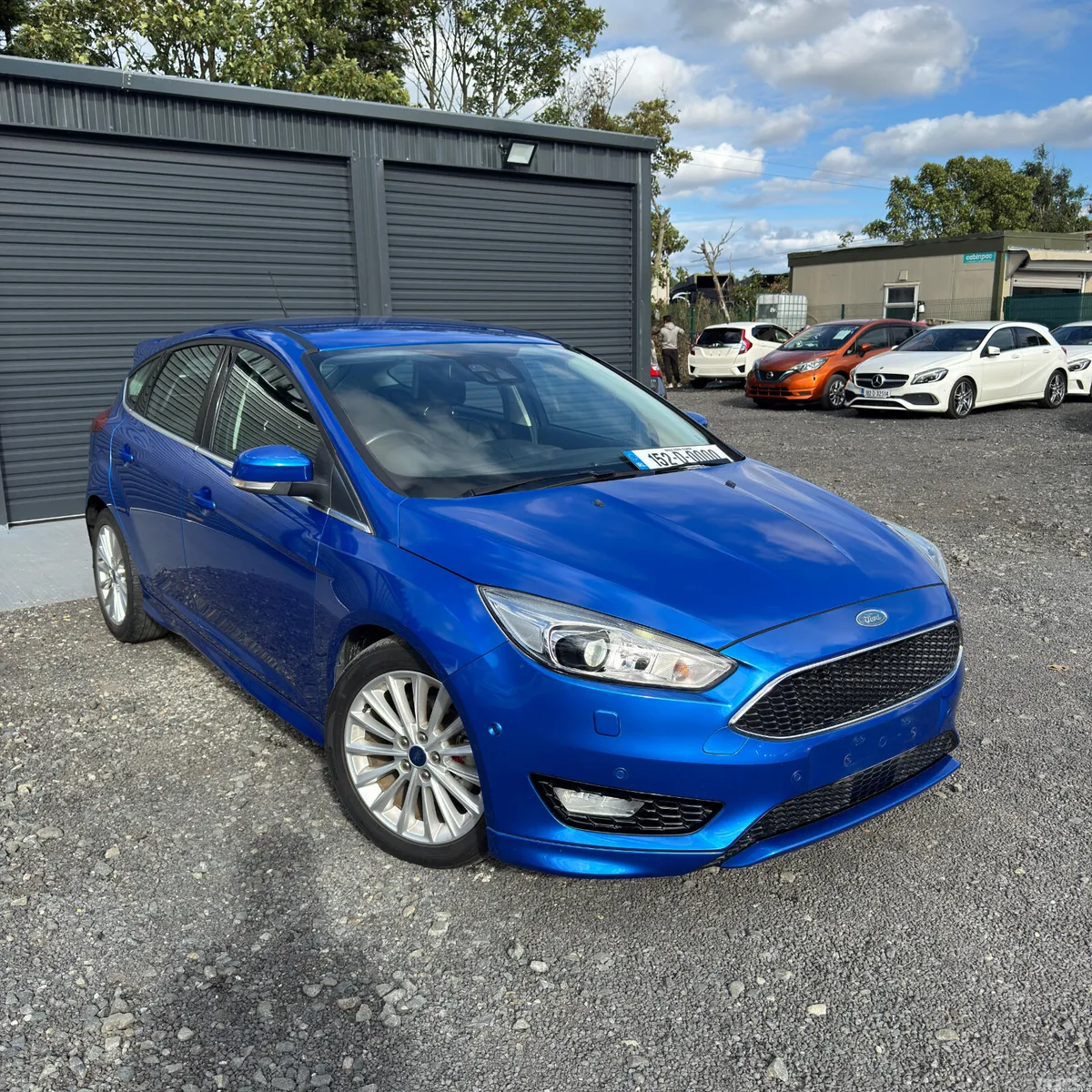 Ford Focus Hatchback, Petrol, 2015, Blue