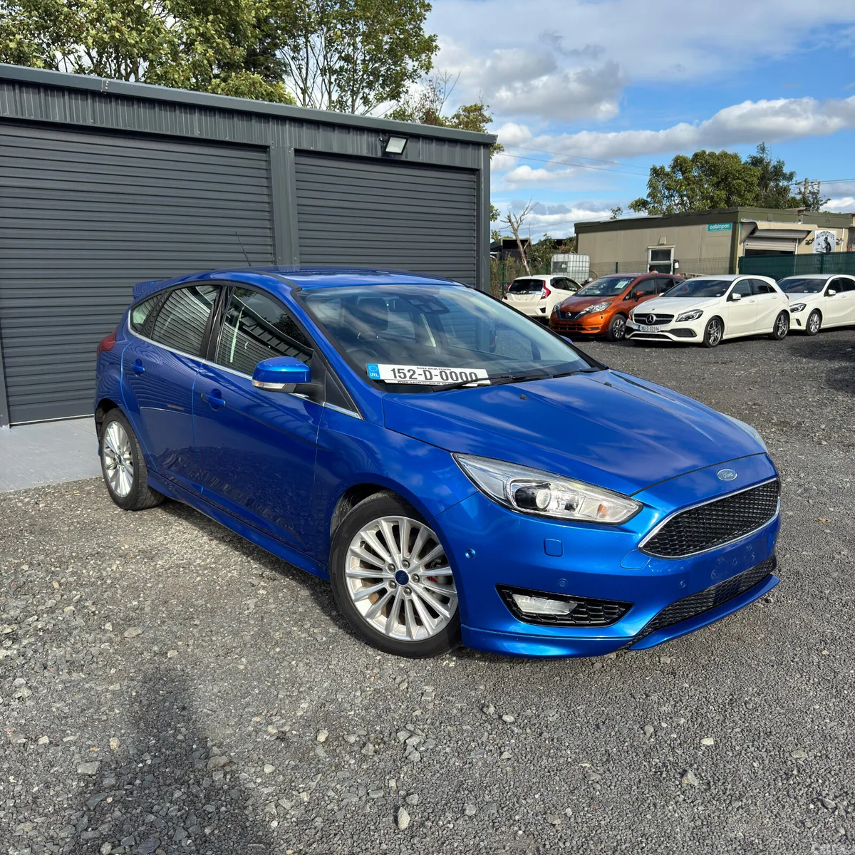 Ford Focus Hatchback, Petrol, 2015, Blue