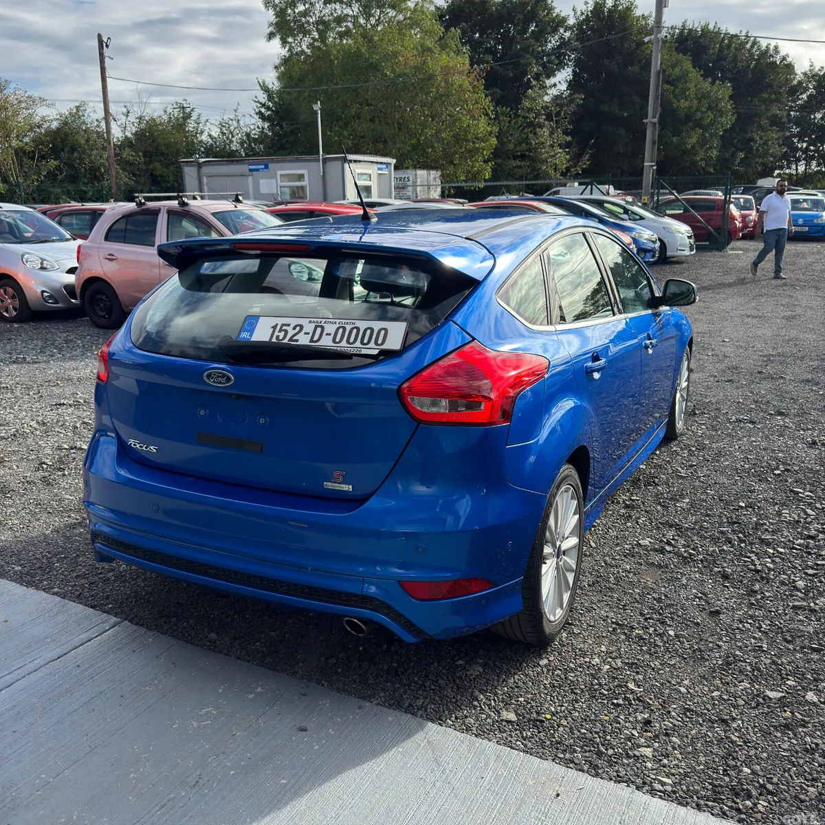 Ford Focus Hatchback, Petrol, 2015, Blue