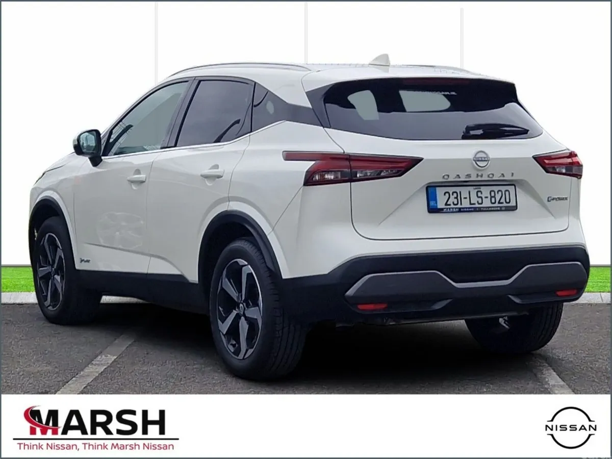 Nissan Qashqai SUV, Petrol Hybrid, 2023, White