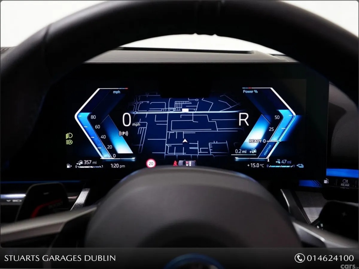 BMW 5-Series Estate, Petrol Plug-in Hybrid, 2025, Red