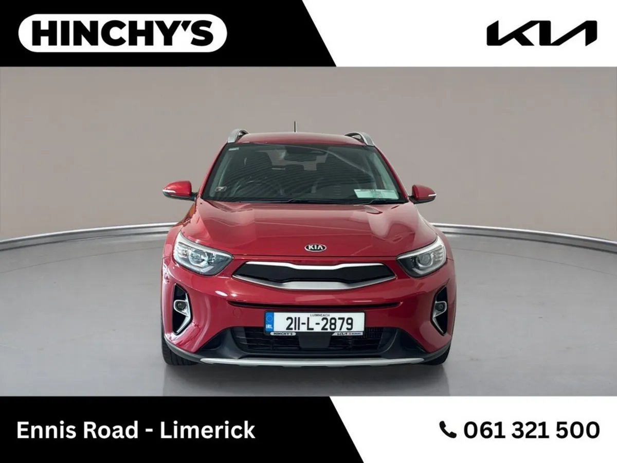 Kia Stonic Hatchback, Petrol Hybrid, 2021, Red