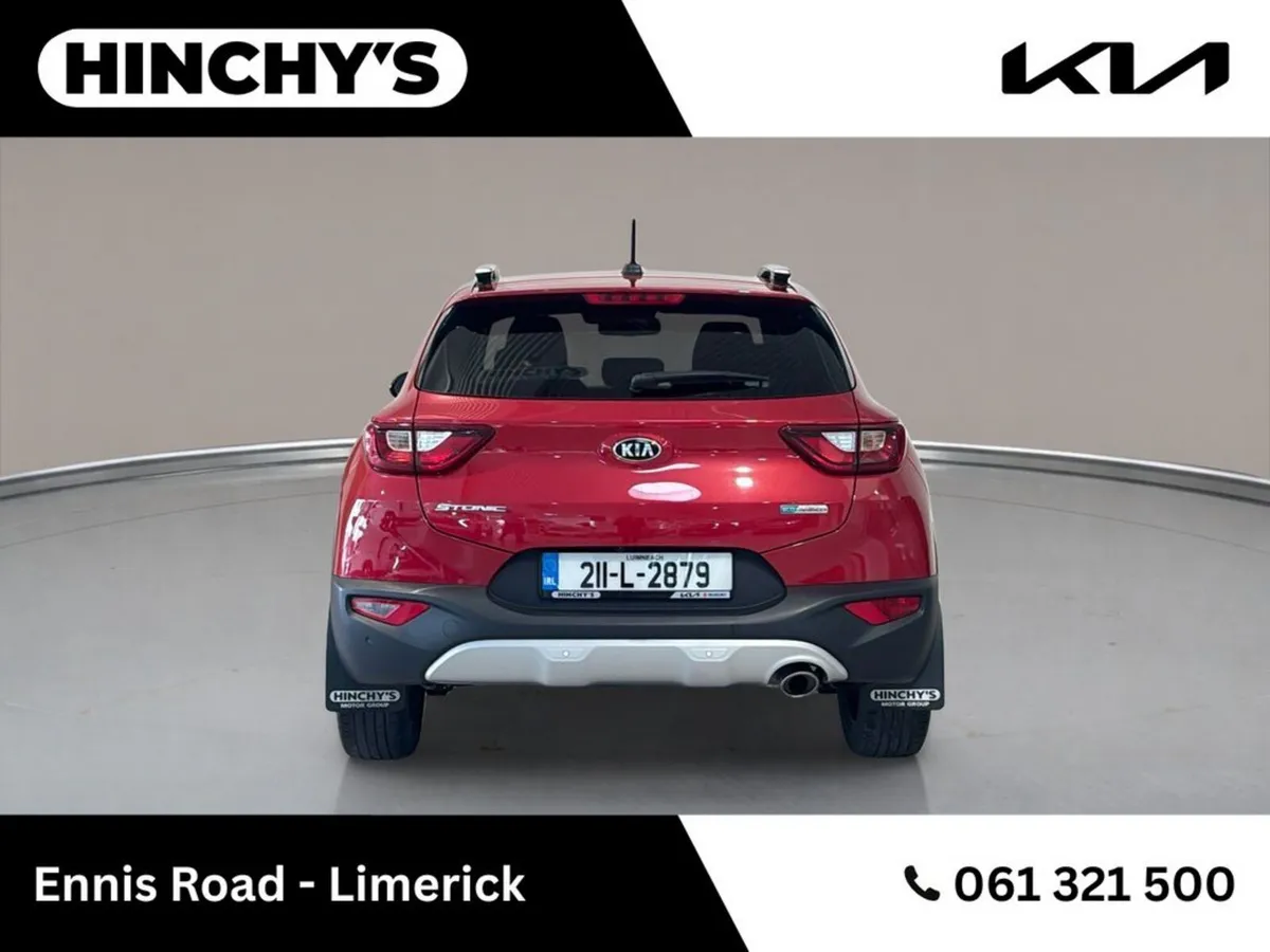 Kia Stonic Hatchback, Petrol Hybrid, 2021, Red