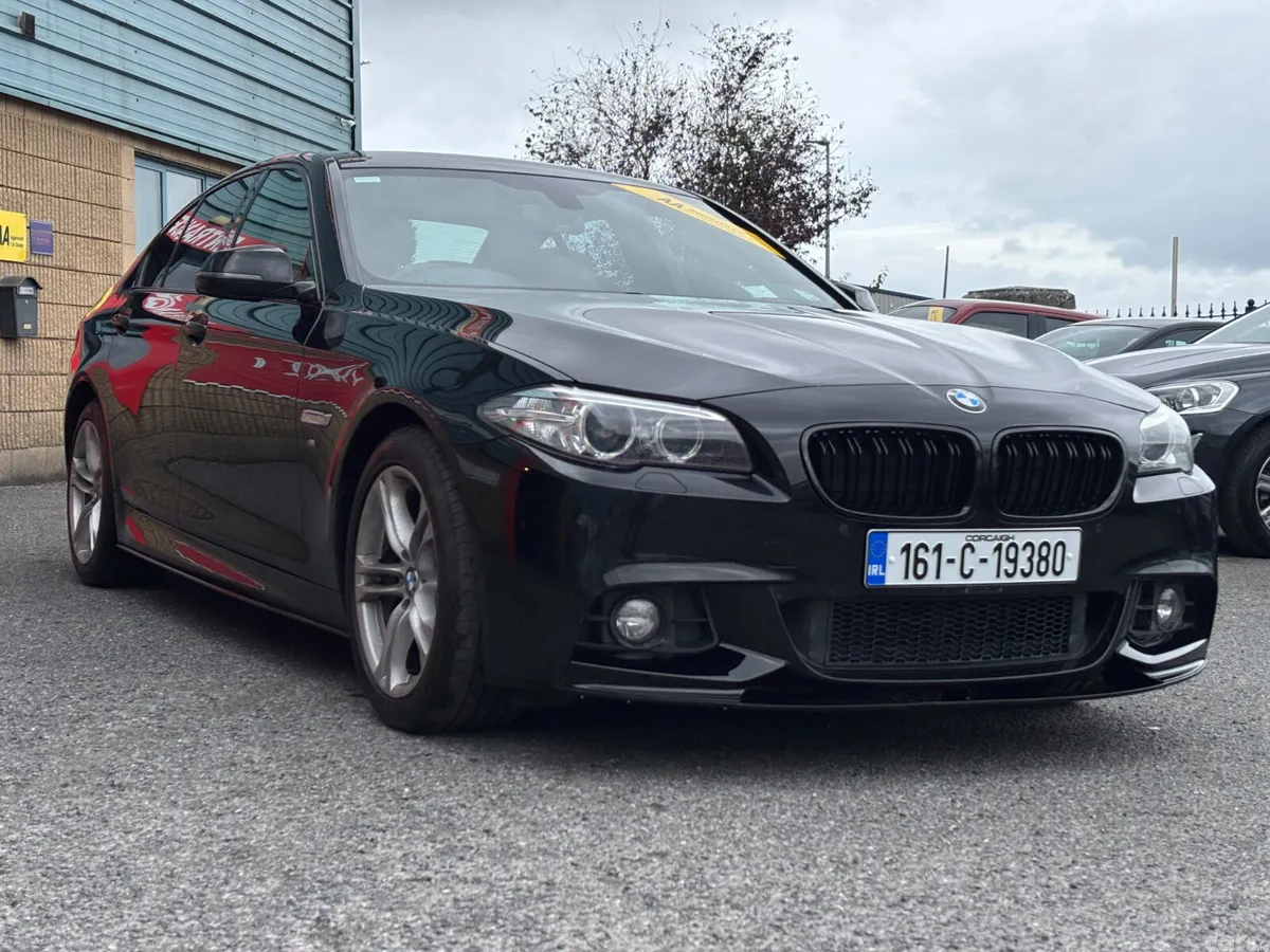 BMW 5-Series Saloon, Diesel, 2016, Black