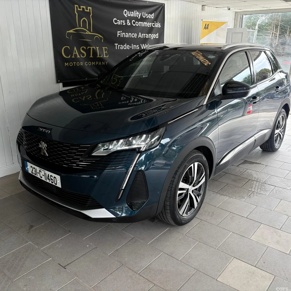 Peugeot 3008 Hatchback, Petrol Hybrid, 2023, Blue