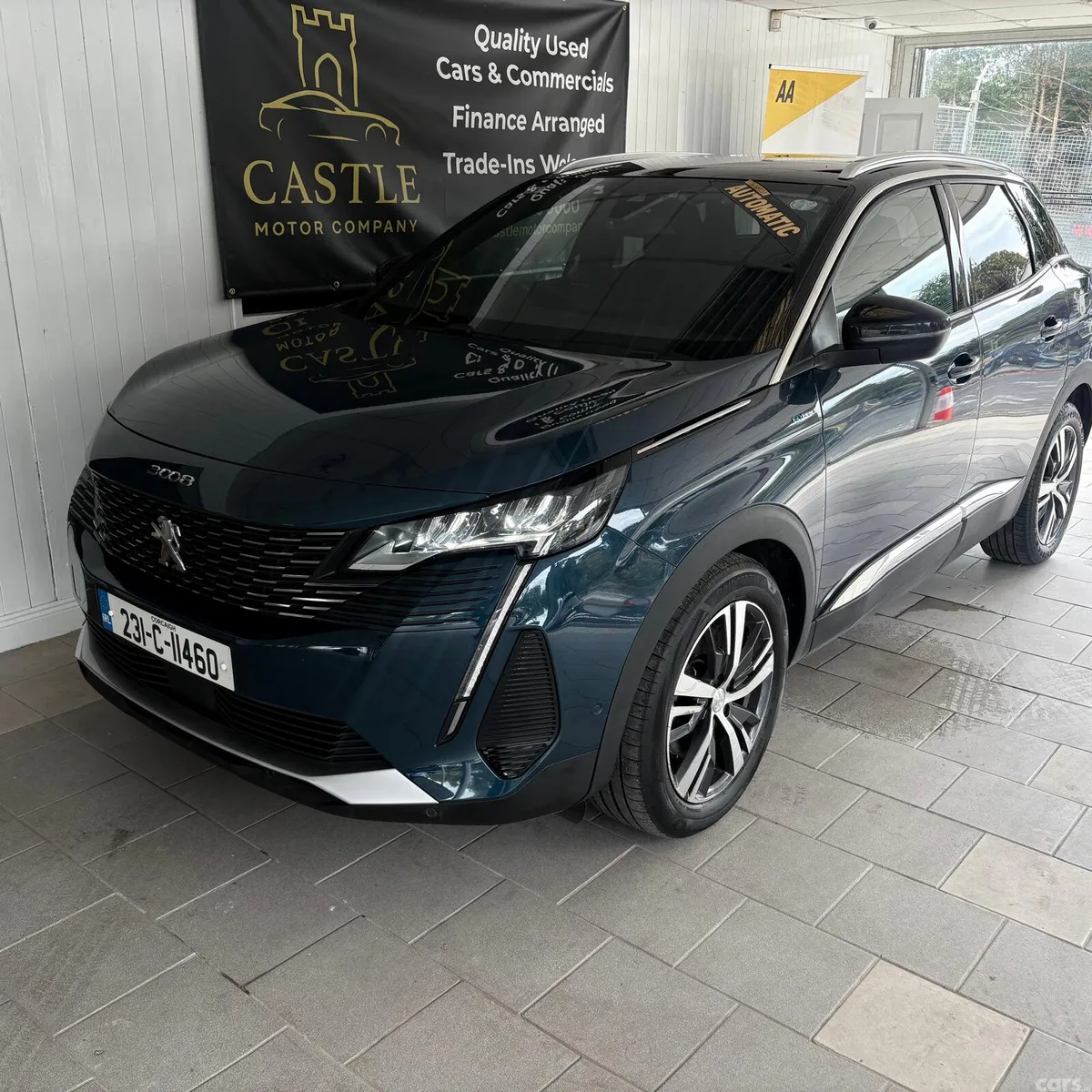 Peugeot 3008 Hatchback, Petrol Hybrid, 2023, Blue