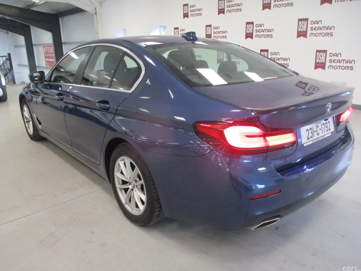 BMW 5-Series Saloon, Diesel, 2023, Blue