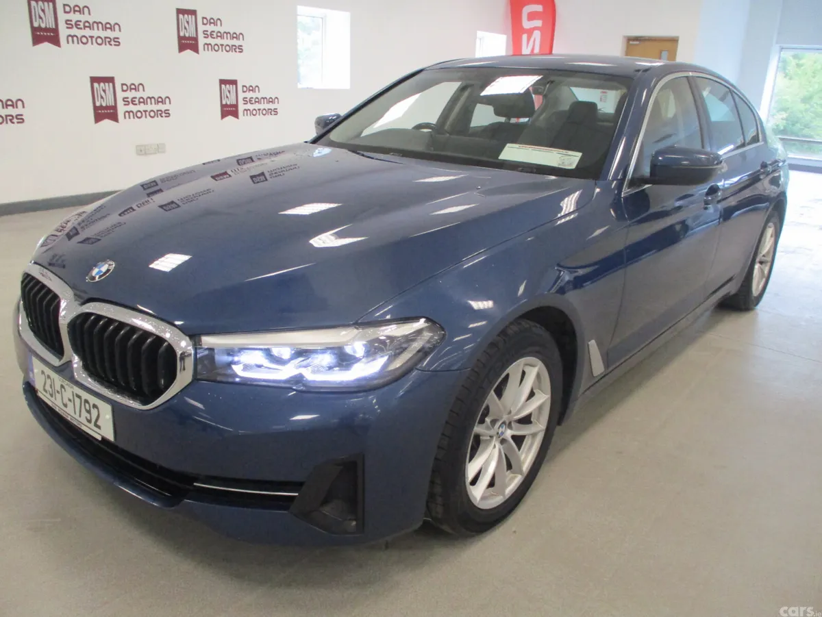 BMW 5-Series Saloon, Diesel, 2023, Blue