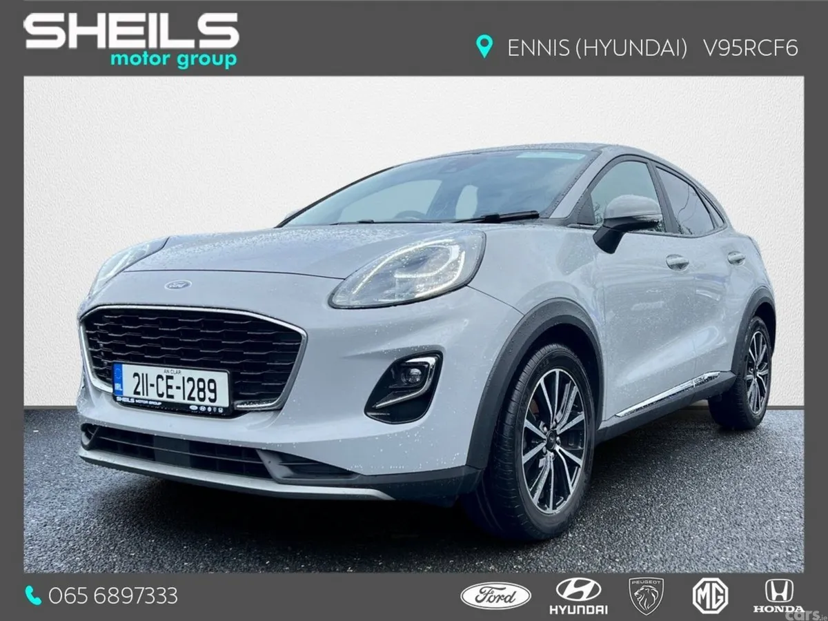 Ford Puma MPV, Petrol Hybrid, 2021, Grey
