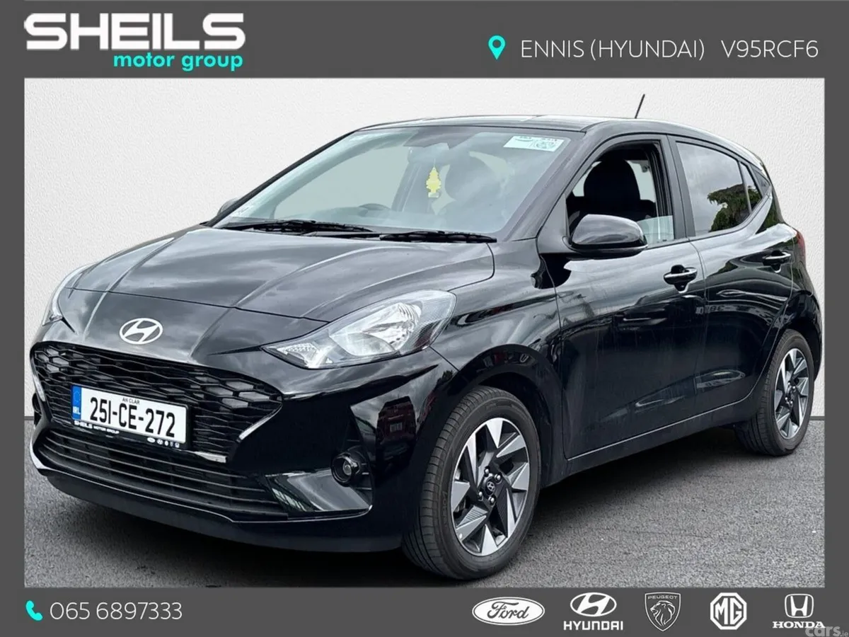 Hyundai i10 Hatchback, Petrol, 2025, Black