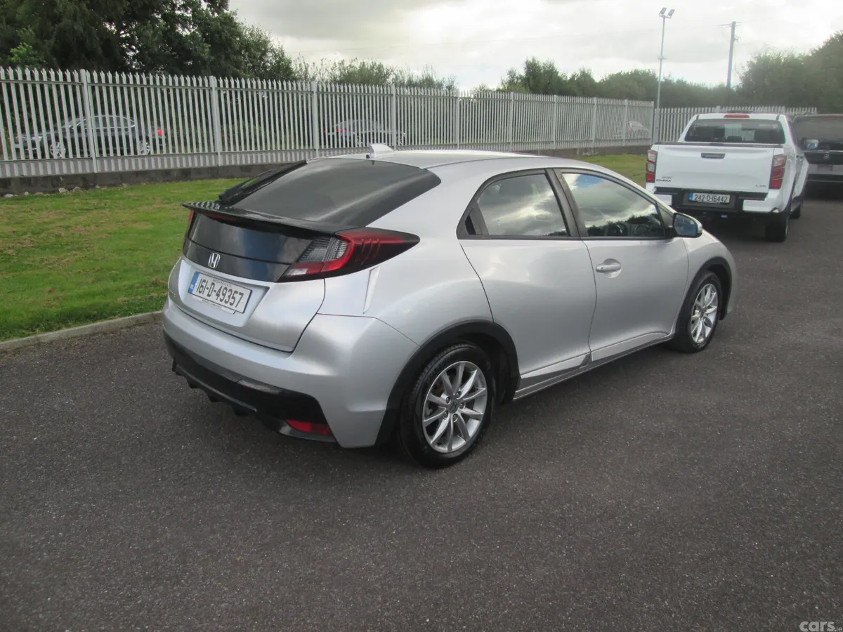 Honda Civic Hatchback, Petrol, 2016, Silver