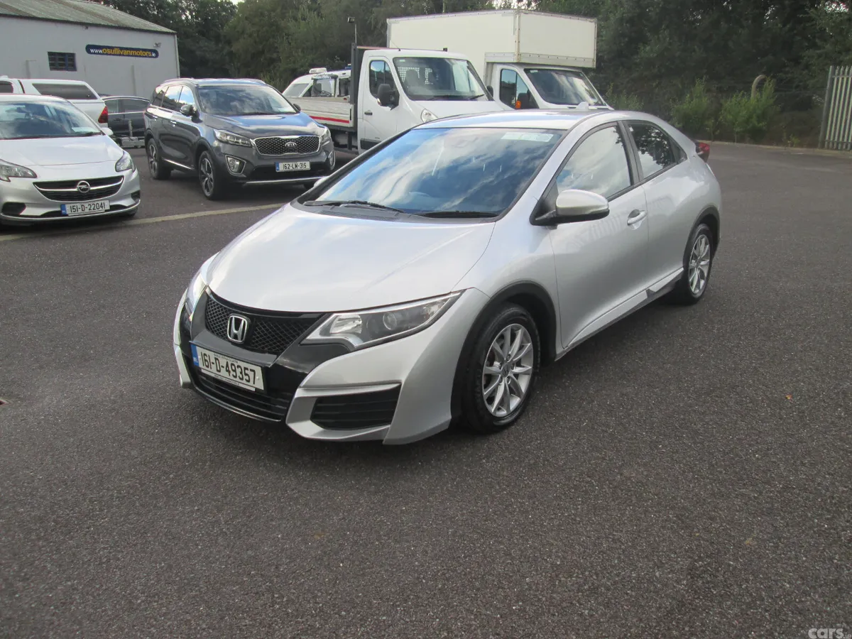 Honda Civic Hatchback, Petrol, 2016, Silver