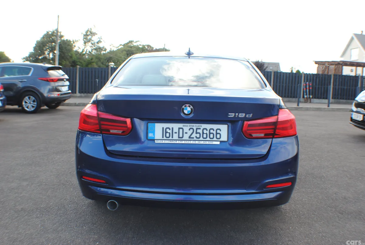 BMW 3-Series Saloon, Diesel, 2016, Blue