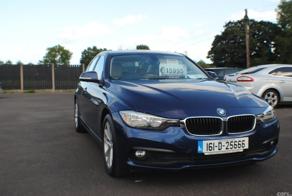 BMW 3-Series Saloon, Diesel, 2016, Blue