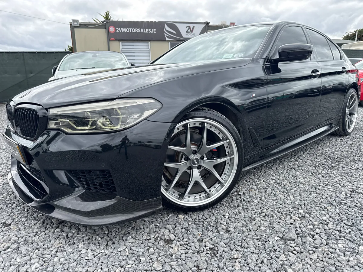 BMW 5-Series Saloon, Diesel, 2017, Black