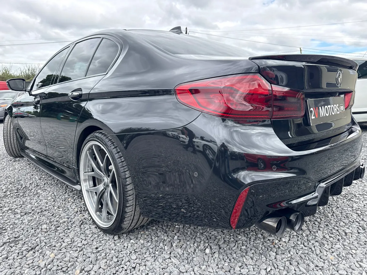 BMW 5-Series Saloon, Diesel, 2017, Black