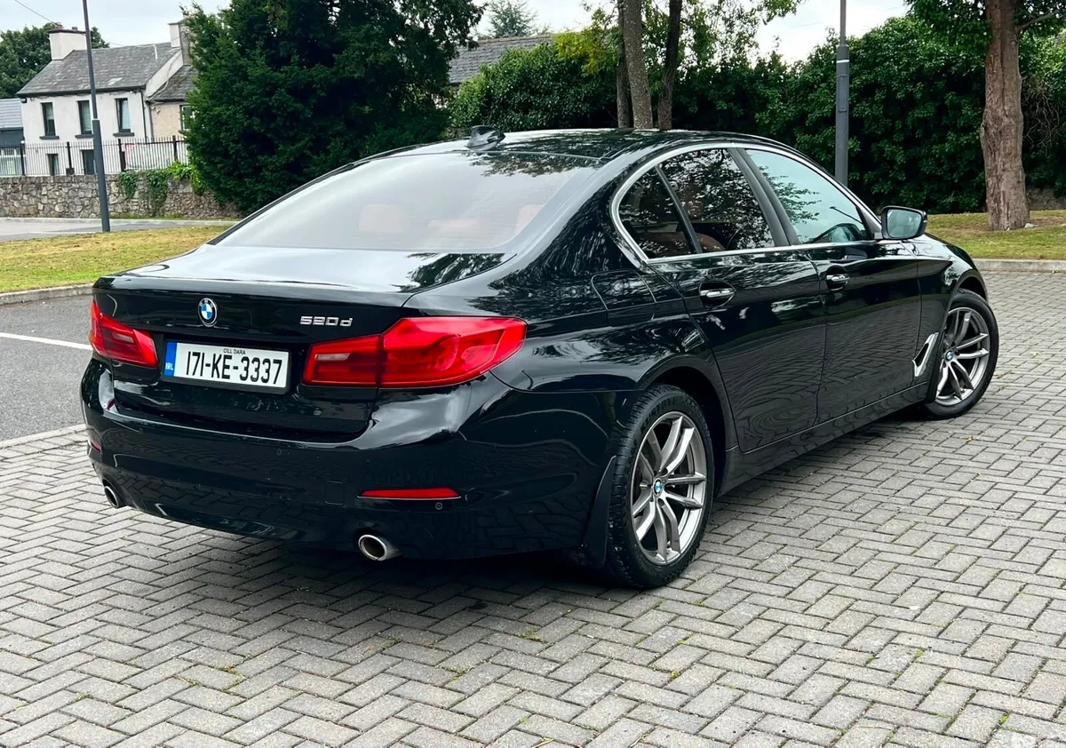 BMW 5-Series Saloon, Diesel, 2017, Black