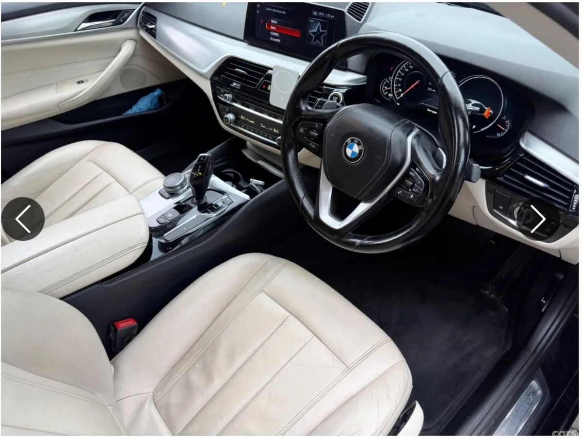 BMW 5-Series Saloon, Diesel, 2017, Black