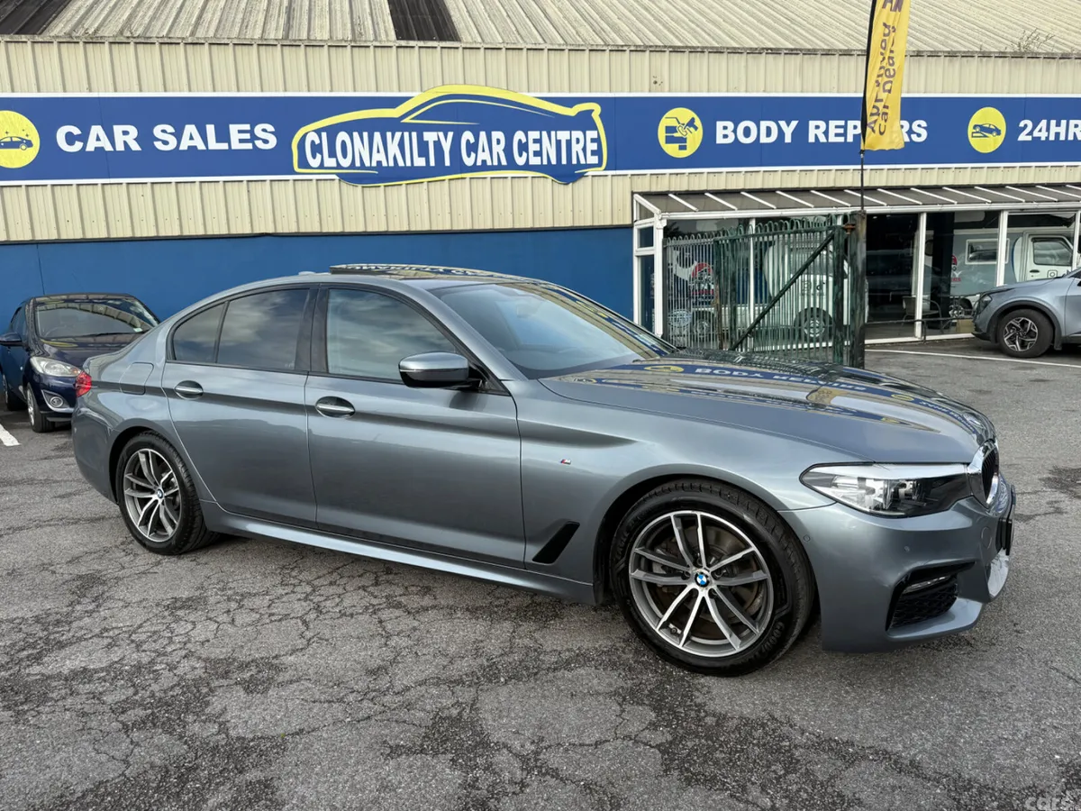 BMW 5-Series Saloon, Diesel, 2017, Grey