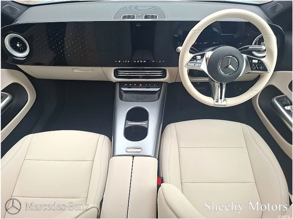Mercedes-Benz CLA Coupe, Electric, 2027, Green