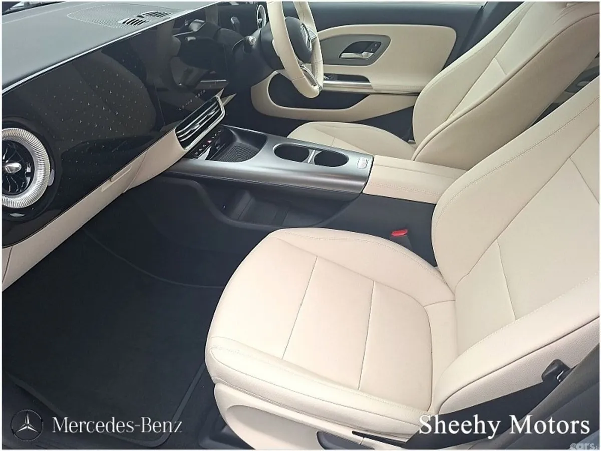 Mercedes-Benz CLA Coupe, Electric, 2027, Green