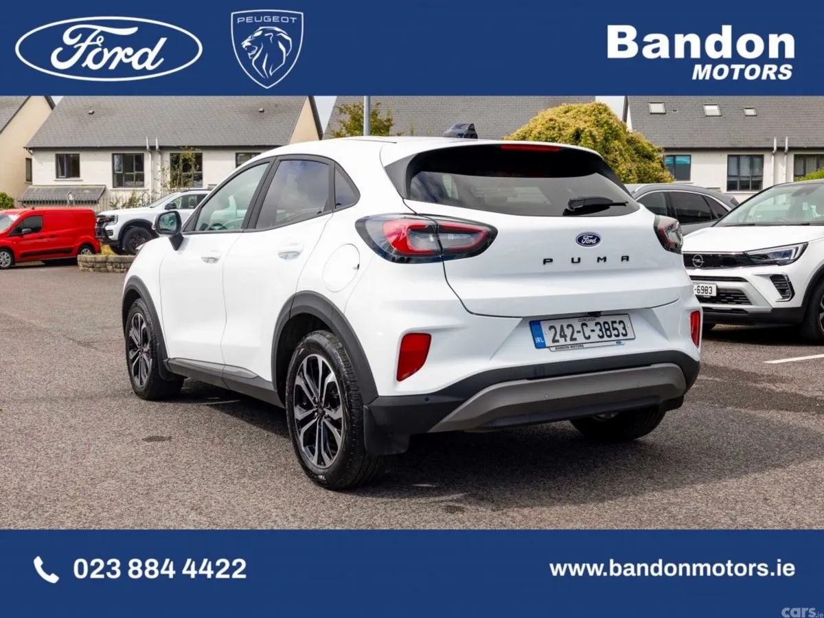 Ford Puma MPV, Petrol Hybrid, 2024, White