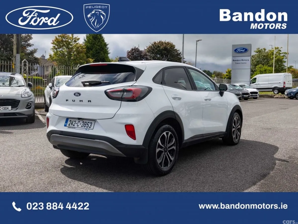 Ford Puma MPV, Petrol Hybrid, 2024, White