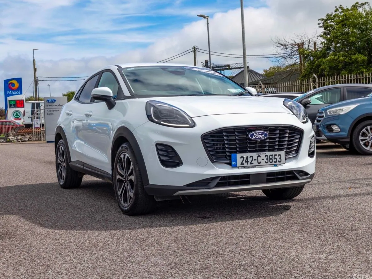Ford Puma MPV, Petrol Hybrid, 2024, White