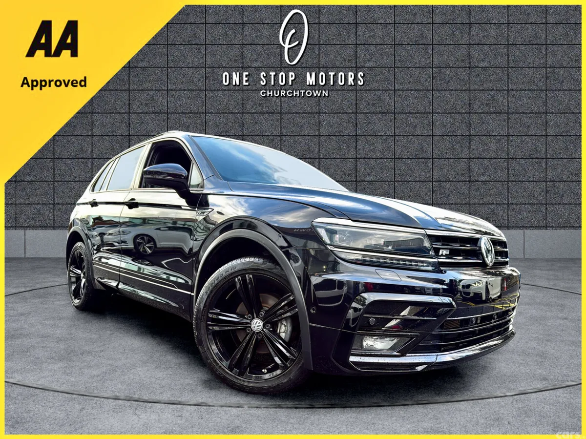 Volkswagen Tiguan SUV, Diesel, 2018, Black
