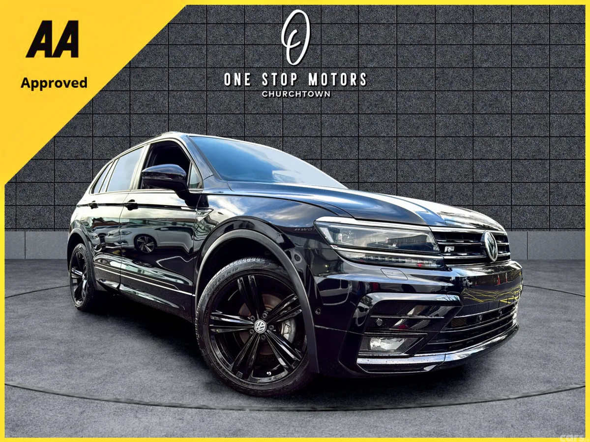 Volkswagen Tiguan SUV, Diesel, 2018, Black