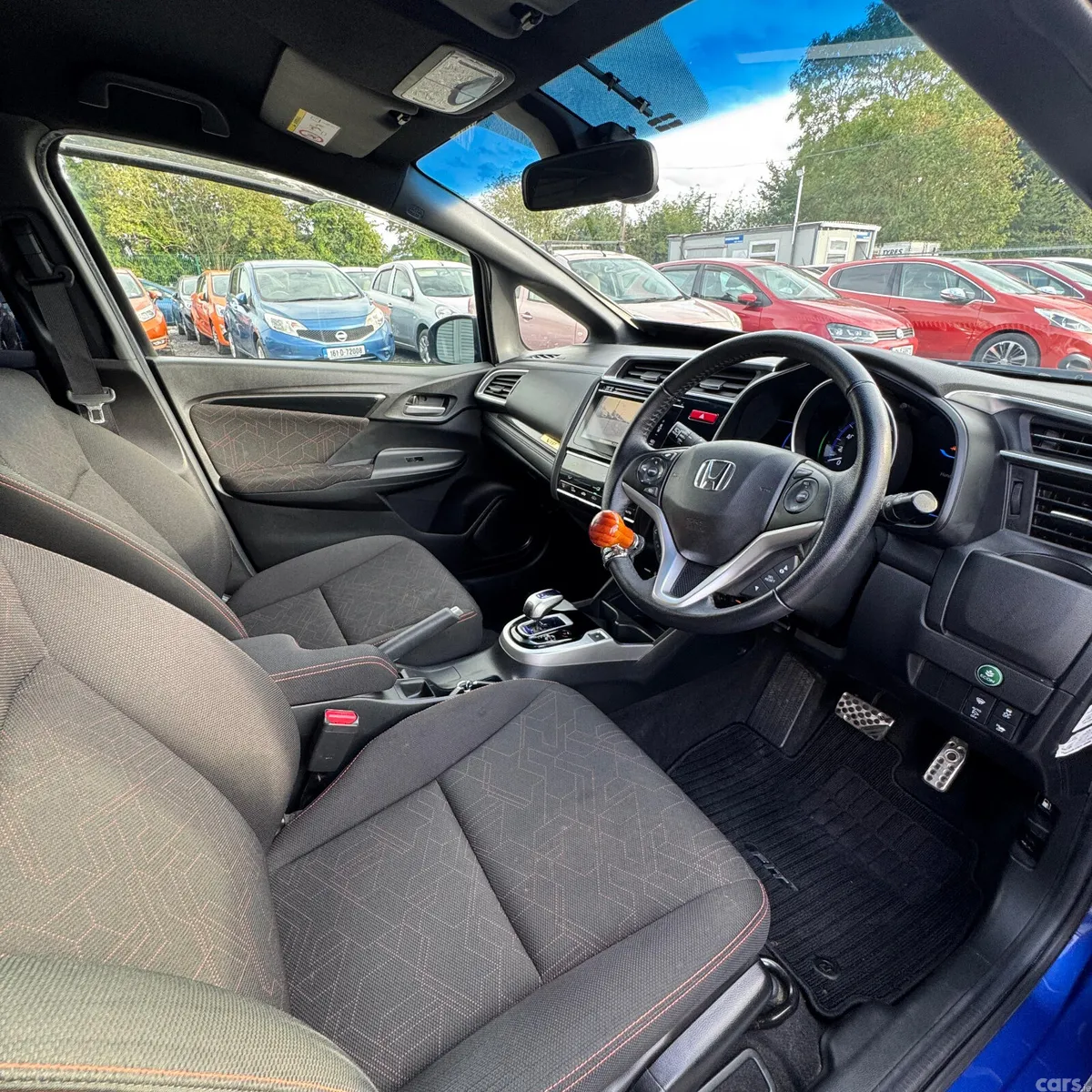Honda Fit Hatchback, Petrol Hybrid, 2015, Blue