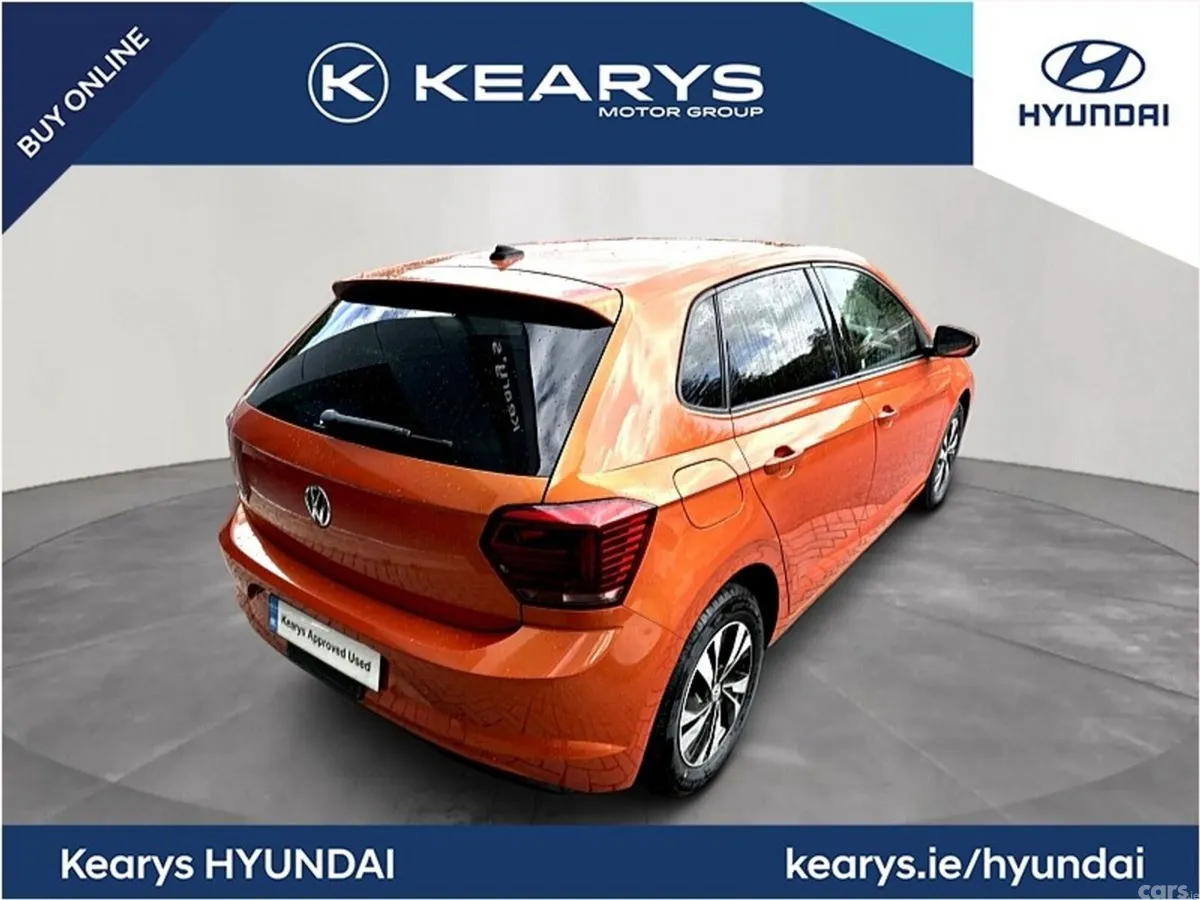 Volkswagen Polo Hatchback, Petrol, 2018, Orange