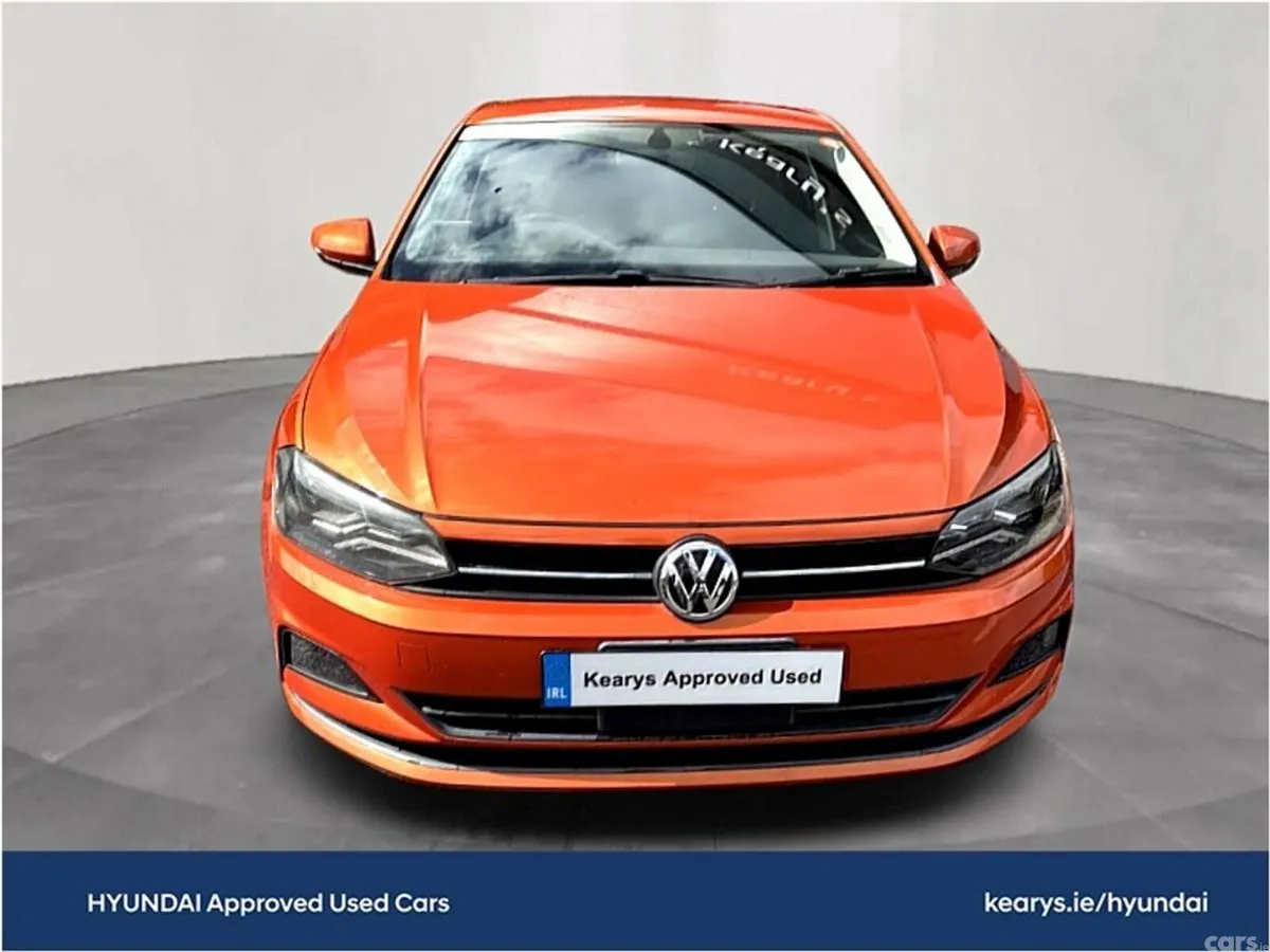 Volkswagen Polo Hatchback, Petrol, 2018, Orange