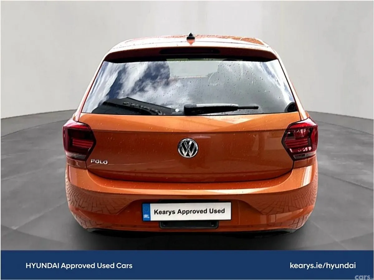 Volkswagen Polo Hatchback, Petrol, 2018, Orange