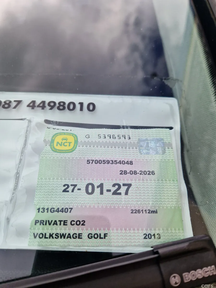Volkswagen Golf Hatchback, Diesel, 2013, White