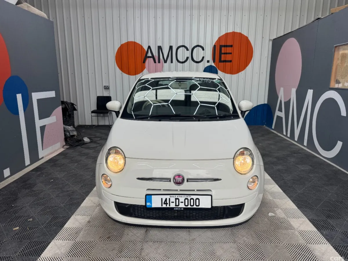 Fiat 500 Hatchback, Petrol, 2014, White