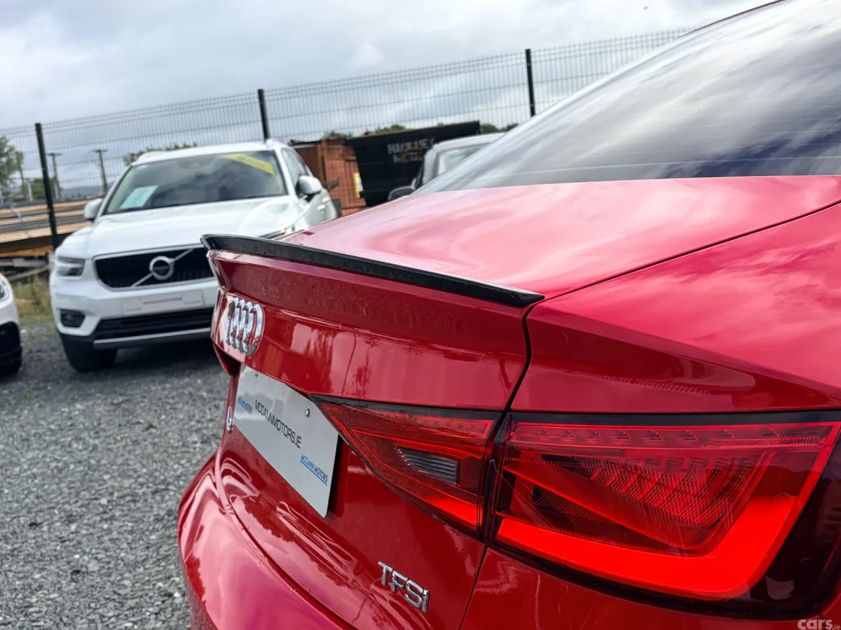 Audi A3 Saloon, Petrol, 2015, Red