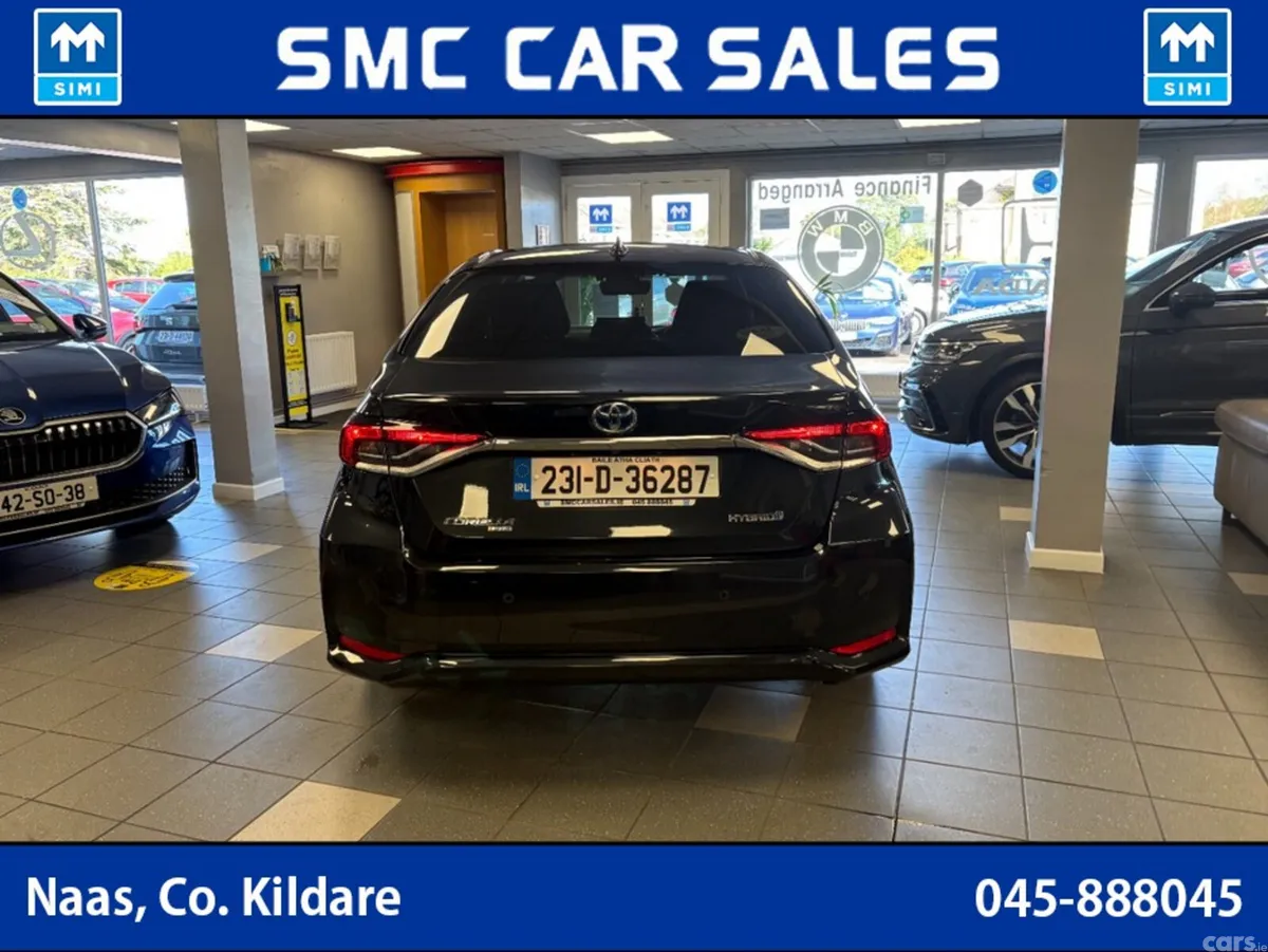 Toyota Corolla Saloon, Petrol Hybrid, 2023, Black