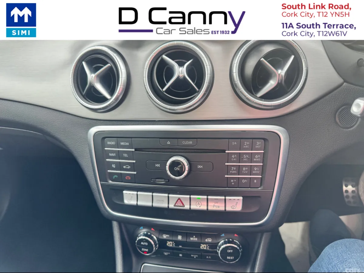 Mercedes-Benz CLA Saloon, Petrol, 2019, Red