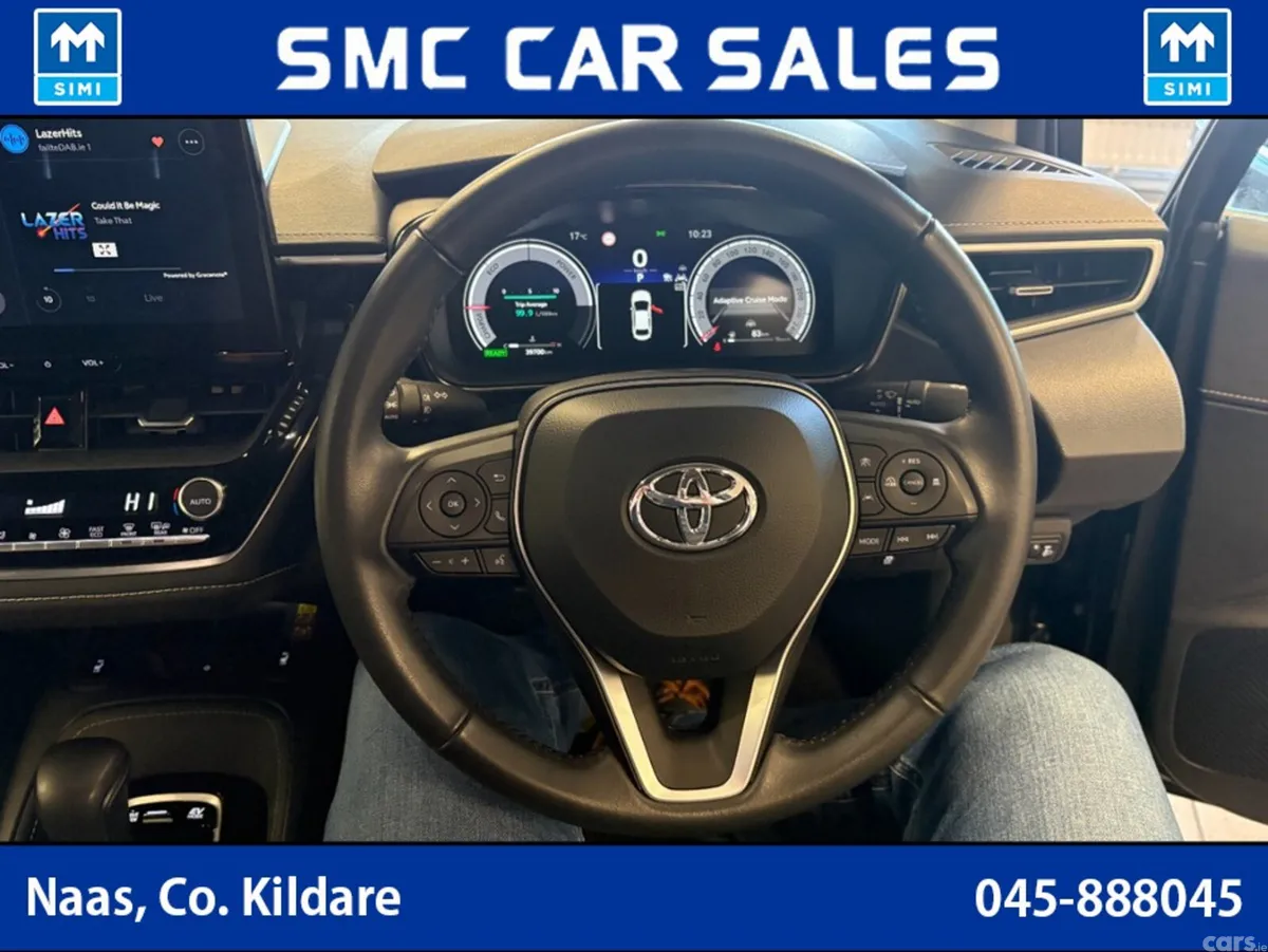 Toyota Corolla Saloon, Petrol Hybrid, 2023, Black