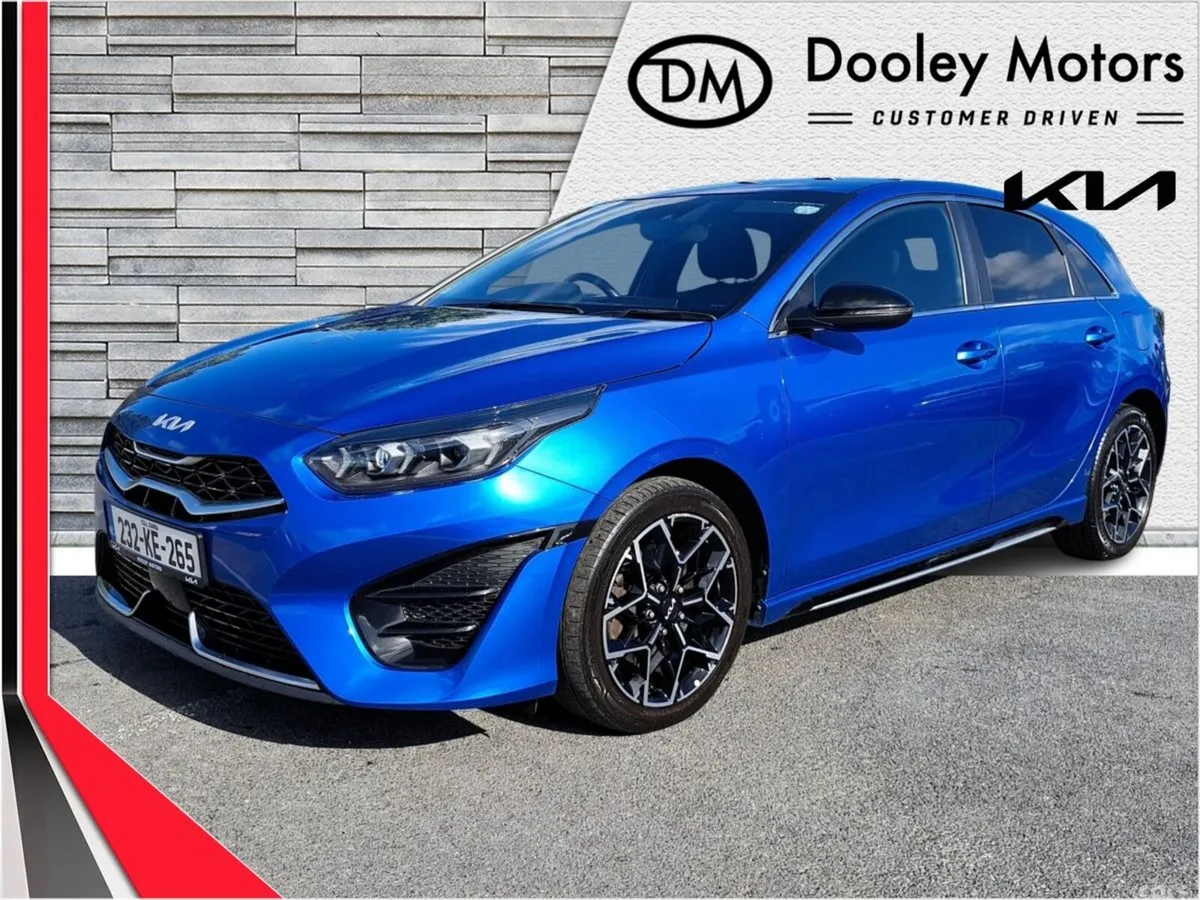 Kia Ceed Hatchback, Diesel Hybrid, 2023, Blue