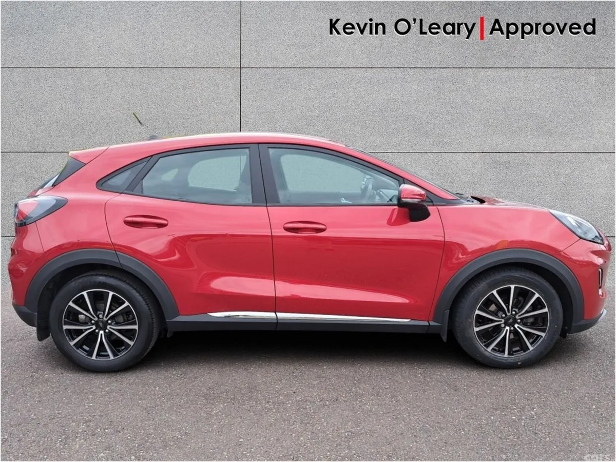 Ford Puma SUV, Petrol Hybrid, 2022, Red