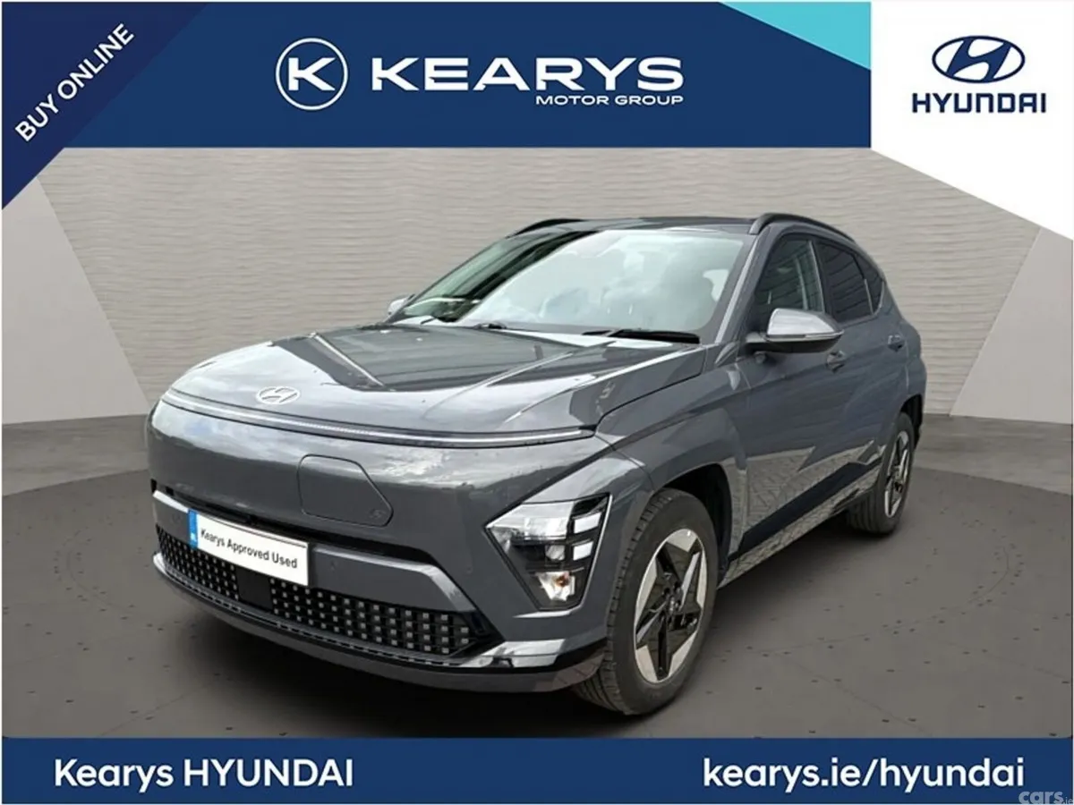 Hyundai KONA SUV, Electric, 2024, Grey